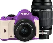 PENTAX DSLR Camera K-r W Zoom Kit Purple/White 029 K-rWZK PU/WH029