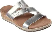 [Skechers] Women's Martha Stewart Breezie-Shiny Luster Wedge Sandal