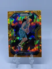 2020-21 Panini Prizm Orange Cracked Ice Cody Zeller