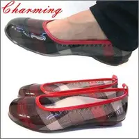 在飛比找樂天市場購物網優惠-【Charming】日本製 時尚造型防水雨鞋/娃娃鞋(3款)