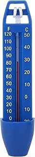 zolyet Floating Pool Thermometer Water Temperature Thermometers with String Rope for Indoor Swimming Pools Spas Hot Tubs Fish Ponds Blue