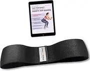 Sport2People Booty Bands Free 4-Week Workout Program - Durable Hip Circle Band - Heavy Resistance Squat Bands Leg, Glute, Strength Training, Crossfit, Home Gym, Fitness