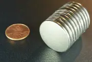 10 Neodymium Disc Magnets Super Strong Rare Earth 1" Round Bottle Cap