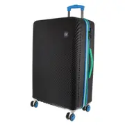 GAP Stripe Hard-shell 67cm MEDIUM Suitcase Durable Luggage - Black