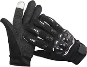 Labymos Men’s Motorcycle Gloves Touching Screen Full Finger Cycle Gloves Warm Gloves for Motorbike MTB Cycle Moto Mountain Outdoor Sports，M-XL