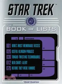 在飛比找三民網路書店優惠-Star Trek ─ The Book of Lists