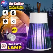 Electric Mosquito Killer Lamp Insect Catcher Fly Bug Zappers Trap LED UV Mozzie/