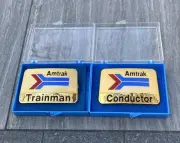 Amtrak Trainman Hat Badge