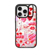 iPhone 16 Pro Impact Ring Stand Case MagSafe Compatible LOVERS BY AF.ILLUSTRATIONS
