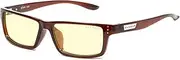 GUNNAR - Premium Gaming and Computer Glasses - Blocks 65% Blue Light - Riot, Espresso, Amber Tint