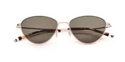 Paradigm 20-52 Gold Men's Sunglasses Gold Size 53