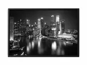 City Skyline Framed Print Fine Art Poster Print