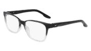 NIKE NIKE 7177 010 BLACK/CLEAR GRADIENT 53/17/140 FEMALE Eyewear Frame