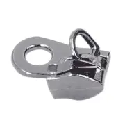 10Pcs Zipper Pull Electroplating Process Zipper Pull Replacement Gray