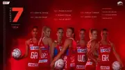 Nsw swifts NETBALL TEAM PLAYER POSTER,FREE POST, BARGAIN,1