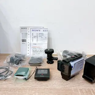( 索尼運動攝影機 )Sony FDR- X3000R (白)  索尼 4K影像拍攝 支援光學防手震 半年保固