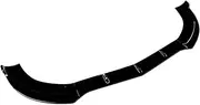 FINMOKAL Black Front Bumper Lip Spoiler Splitter Compatible with Benz CLS Class C218 X218 AMG 2014-2017