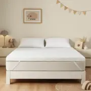 3" Gel Memory Foam Cooling Mattress Topper Pad W/ Breathable Cover King Size Bed