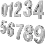Gadpiparty 10pcs Adhesive House Address Numbers Stick Door for Apartments Offices and Hotels Easy Peel Stick Installation Durable and Practical