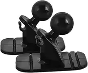 Generic 2pcs Car Phone Mount Holder with Strong Adhesive Base Versatile Phone Support for Dashboard Compact Design for Secure Fit Cars Offices and Homes