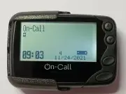 On-Call by Prime Access Alphanumeric Hand-Programmable Pager.