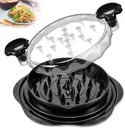 Chicken Shredder Tool Twist for Kitchen, Manual Chicken Breast Grinder Machine f