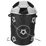 Football Modeling Collapsible Laundry Basket Storage Barrels