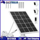 AU Useful 10W Camera Solar Panel Waterproof for Ring Stick Up Cam and Spotlight