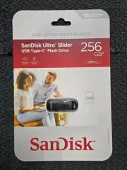 Sandisk Ultra Slider 256gb Type-C Flash Drive