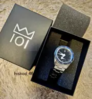HYAKUICHI 101 No.10 Diver's Watch Black Automatic Stainless Waterproof Japan New