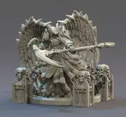 Azrael | DnD Miniatures | Tabletop Gaming| Tabletop Miniature | Clay Cyanide