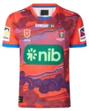 Newcastle Knights 2024 NRL Mens Indigenous Jersey Sizes S-7XL BNWT