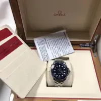 在飛比找蝦皮購物優惠-九成五新 藍面OMEGA 歐米茄 Seamaster 海馬3