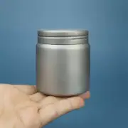 Titanium Tea Cans Case Container Tea box watch Cylinder Box pill box Storage Jar