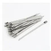 25Pcs Self Locking Stainless Steel Zip Cable Tie 500 x 4.6mm for Hose