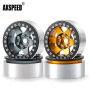 4PCS 2.2" Aluminum Beadlock Wheel Rims Set For 1/10 RC Crawler Wraith SCX10