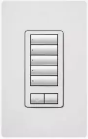 LUTRON Homeworks QS HQWD-W4S-SW Wired see Touch Keypad - NEW!
