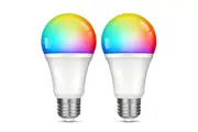 A217 2PCS Tuya WiFi Smart 10W Light Bulb Home Alexa Voice Control Custom RGB Dimming Toning Bulb Smart Life Device