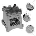 Lightweight And Packable Pure Titanium Wood Stove For Rugged Backpacking Camping