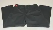 NEW Dockers Gray Original Khaki Pant Mens 34x29 Flat Classic Fit Pants
