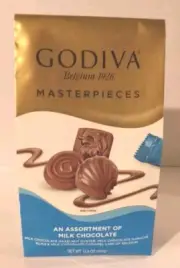Godiva Belgium Masterpieces Assorted Milk Chocolates 14.9oz