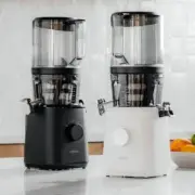 NAMA JUICER J2 COLD PRESS JUICER NAMAWELL - BLACK AND WHITE