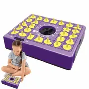 Timed Puzzle Game,Puzzle Board Game,Shape Matching Pop Up Tray Toy Set with Timer Cognitive Matching Training Puzzle For Kids 3+ Color Purple