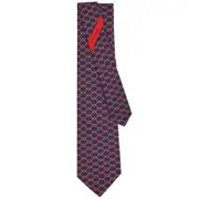 [Ferragamo] Ferragamo-Cravatte E Papillon Blu Rosso-Uomo OS