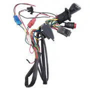 Children Electric Car DIY Modified Wires and Switch Kit, Kids Electric Car 4WD Ride on Toys Accessories Single Line Black