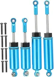 GANAZONO 4Pcs Car Damper Aluminum Alloy Shocks Absorber for Wltoys Lightweight Hydraulic Replacement for Rough Performance