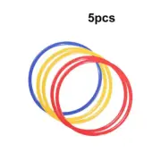 5Pcs Durable Agility Training Rings Portable Football Soccer Speed Agility Train