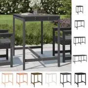 Outdoor Table Dining Table Rectangular Coffee Table Solid Wood Pine vidaXL