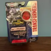 MicroMachines Transformers Series 1 Chase #001 Bumblebee Megatron Decoder