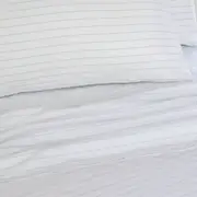 Jelly Bean STRIPE Printed Sheet Set - Chambray